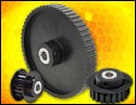 Image for 1/5" and 40 DP SUPER-PLAST® Metal Reinforced Molded Pulleys