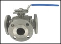 Image for Series 3BV2FH 3-Way Stainless Steel Flange Ball Valve