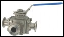 Image for Series 3BV3SH 3-Way Stainless Steel Sanitary Ball Valve