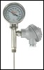 Image for Bimetal Thermometer with Transmitter...