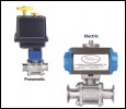 Image for Low Cost, Automated Sanitary Three-Piece Ball Valve