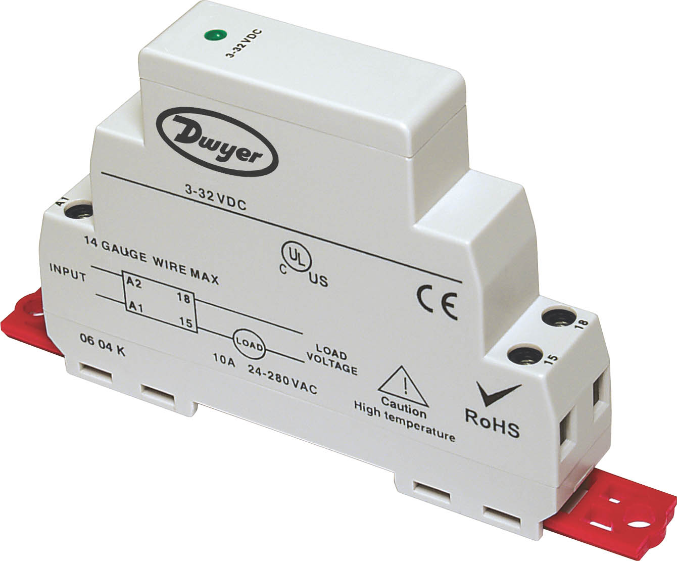 Series Dssr Dinpanel Mountable Solid State Relay Dwyer Instruments