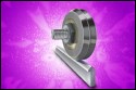 Image for New Integral Studded Guide Wheels Designed for "V" Groove Rails