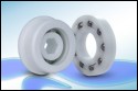 Image for New Plastic Ball Bearings from QBC Feature Glass or 316 Stainless Steel...