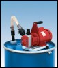 Image for Non-Metallic Drum Pump Handles Acids, Caustics, Slurries