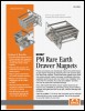 Image for Eriez Literature Showcases PM Rare Earth Drawer Magnets