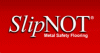 Logo for SlipNOT Metal Safety Flooring