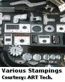 Various metal stampings by ART Technologies
