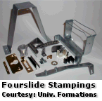 Fourslide stampings by Universal Formations